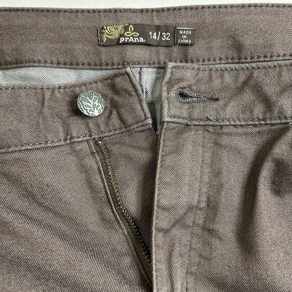 prAna Jeans Womens Brown Kara Pant 14/32‎ Low Rise Hiking Outdoor W4KARA115 - Picture 5 of 13